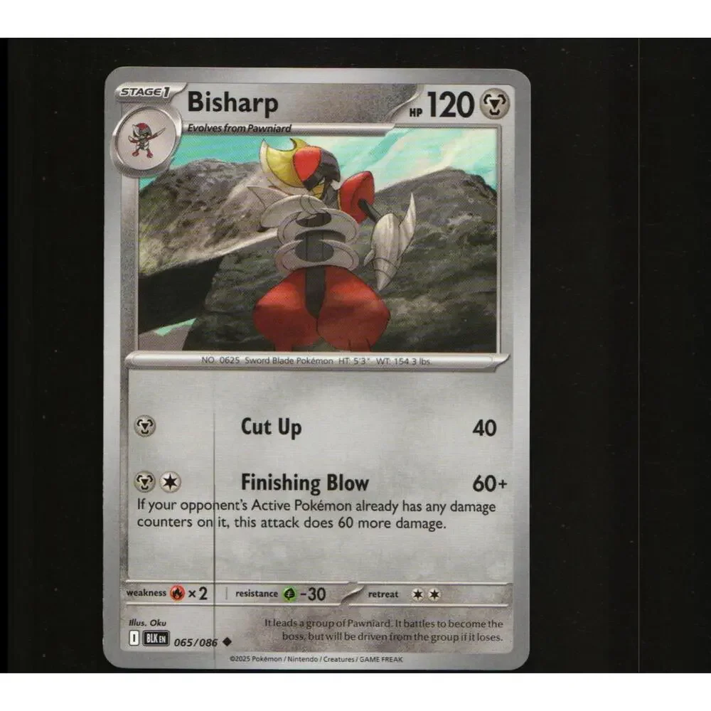 Bisharp Pokemon Card - Non-Sport Trading Card Single‎